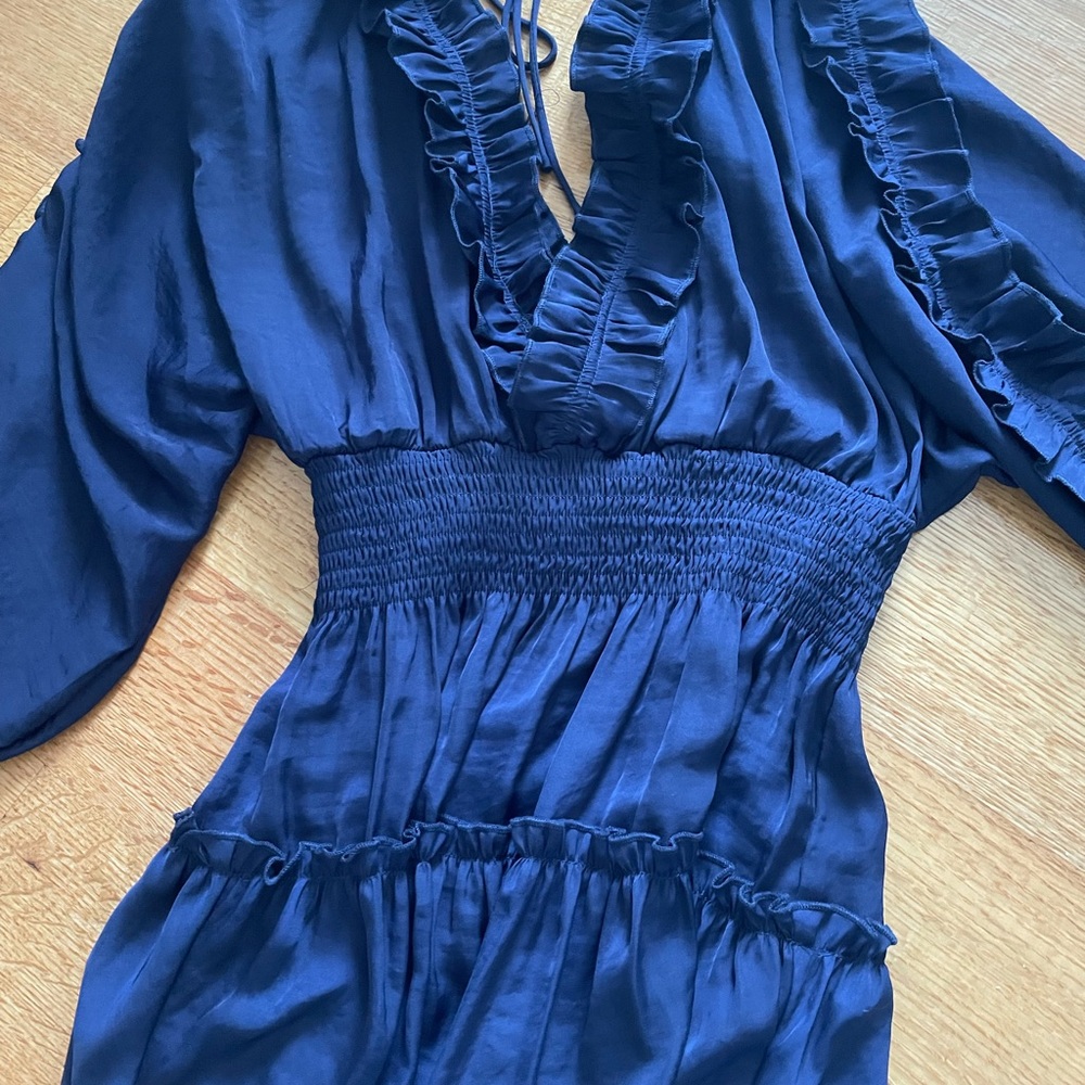 Navy blue dress